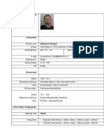 Curriculum Vitae - Marijan Milutinović 0275