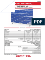 Manual de serviço TVs LCD modelos 49K1US, 55K1US, 49SK6200 e 55SK6200