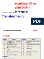 TRANSFORMASI Z