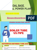 Tube vs Pipe MCQ