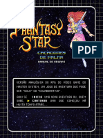 RPG clássico de Phantasy Star no Master System