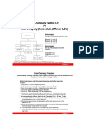 V2 Accounting Setups INTER INTRA CE