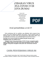 Penyebaran Virus Corona Covid 19 Di Kota Dumai