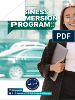 Booklet - Business Immersion Program 2023