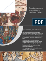 Society, Economy and Politics in Medieval England