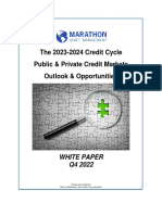 Marathon's 2023-2024 Credit Cycle White Paper