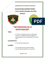 Metodologia de La Investigación