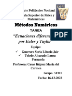 T_Métodos Numéricos_ Euler- Taylor  L.J.G.S, T.A.L.F