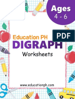 Digraph Worksheets For Ages 4-6