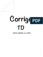 Corrige TD MDF