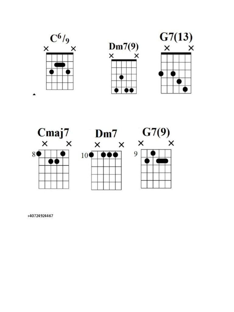 Bossa Nova Chords Pdf