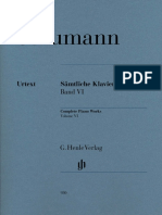 R. Schumann - Volume VI Lavori Completi