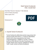 Ke 9 Studi Tarekat Syattariyah