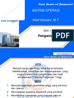 Materi Sesi 1 - Pengantar Sistem Operasi