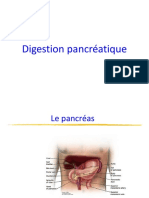 digestion pancréatique Protéines 2021 étudiants