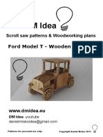 Ford Model T - Wooden Toy Car