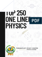 1671032800829physics Top 250 One Liner Paramountpsc