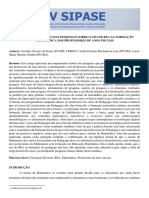 Mapeamento Teorico Das Pesquisas Sobre o Uso de REA Na Formacao Matematica Dos Professores de Anos Iniciais