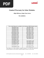 LONGI Warranty