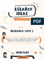 Research Idea Group 1