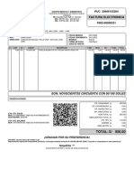 Factura R&R Implementos