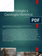 Paleontología y Geología Histórica