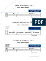 Kartu Pergantian Pemain Hut RI 77