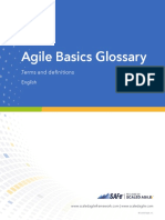 Pre-ILT Agile Basics Glossary