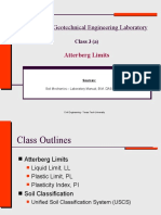 4 Soil Plasticity Atterberg Limits