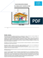 Plan de Reducción de Riesgos 2022