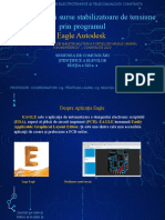 Realizarea Unei Surse Stabilizatoarede Tensiune Prin Programult Eagle Autodesk 2