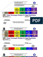 Jadwal Pelajaran Kelas IV PTM 2022