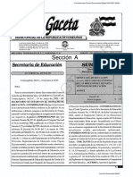 Reglamento interno Direcciones Departamentales Educación Honduras