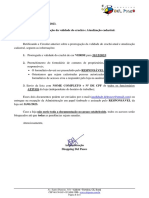 Circular Nº 002 2023 Retificação - Prorrogação Validade Crachá e Atualização Cadastral