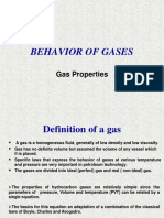 Behaviour of Gases