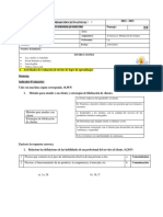 EJEMPLO DE EVALUACIÓN METACOGNITIVA