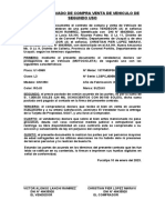 Contrato Privado de Compra Venta de Vehículo de Segundo Uso Moto Ok