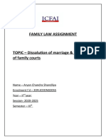 Family Law Assignment 1