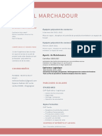 Blanc Minimaliste Image Conception CV