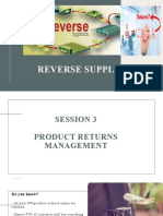 REVERSE SUPPLY CHAIN Session 3