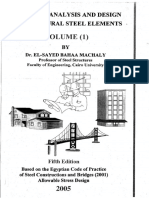 Behavior, Analysis and Design of Structural Steel Elements