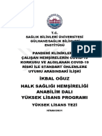 İkbal Oğuz Halk Sağliği Hemşireliği Anabilim Dali Yüksek Lisans Programi