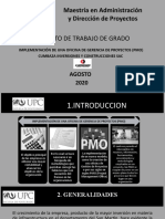 Implementación PMO constructora