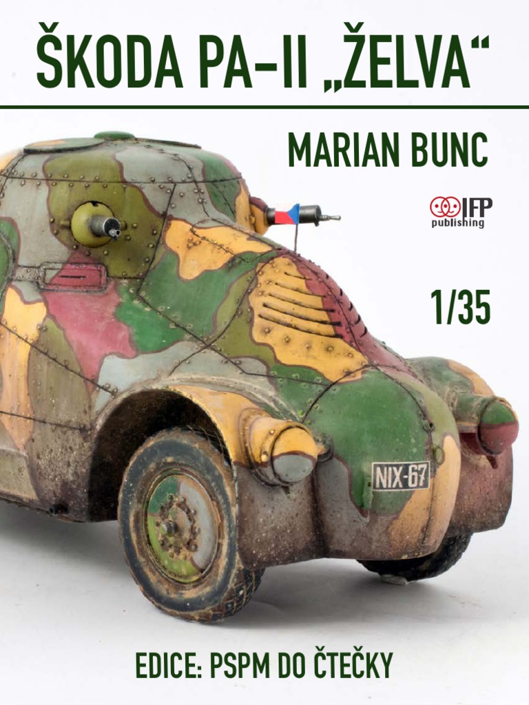 Modèle 3D Imprimé Résine Véhicule Blindé SKODA PA II ZELVA WWII - Échelle 1/48 à 1/100, Neuf