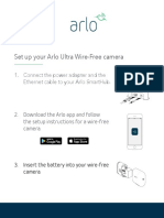 Arlo Ultra System Installguide