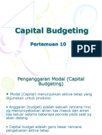 10. Capital Budgeting