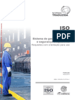 ISO45001 - Sistema de Gestão de saúde e segurança ocupacional