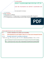 Gestion de Stock, Methode D'approvisonnement, Methode Calendair