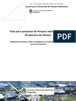 Guia para Proyectos de Parques Industriales Con Perspectiva de Genero