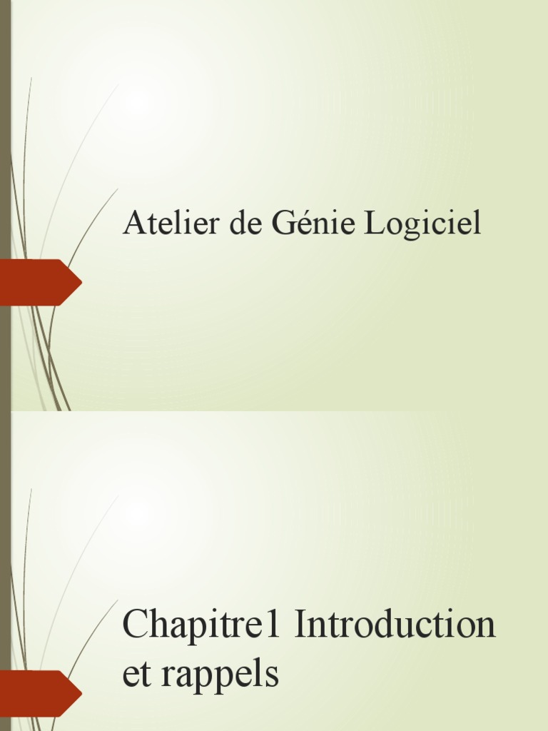 Introduction au Génie Logiciel et AGL | PDF | Développement de logiciel ...